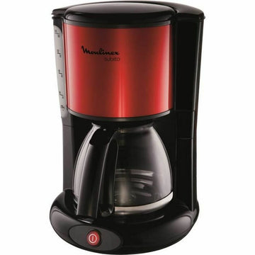 Cafetera Eléctrica Moulinex FG360D11 Rojo Negro/Rojo Rojo/Negro 1000 W 1,25 L