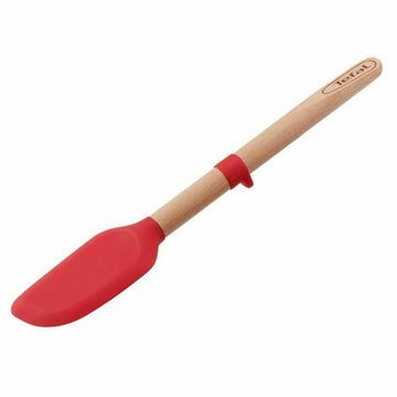 Espátula Tefal K23046 Rojo Silicona Madera de haya