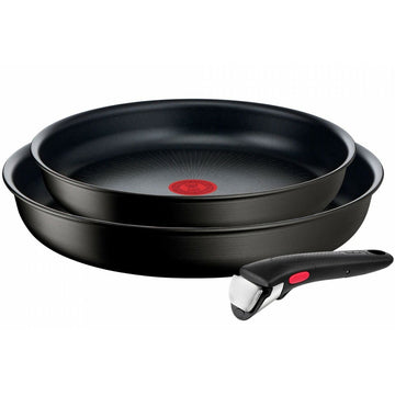 Juego de Sartenes Tefal INGENIO UNLIMITED Ø 22 cm Ø 26 cm Negro