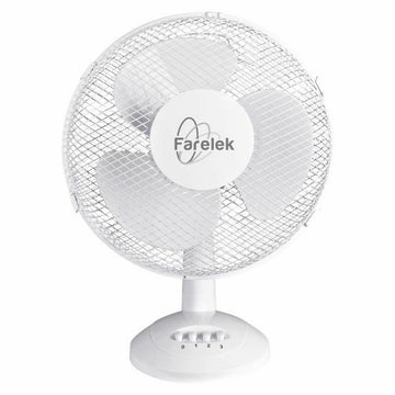 Ventilador de Pie FARELEK MIAMI 40 W Blanco