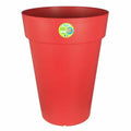 Maceta Riviera Rojo Plástico Redondo Ø 50 cm Ø 50 x 66 cm