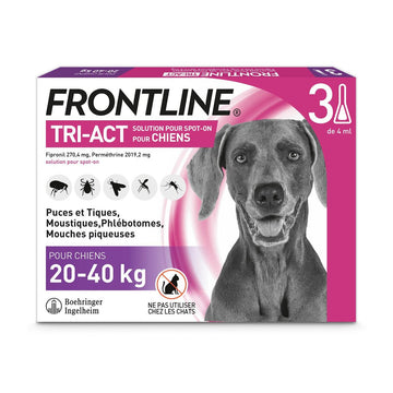 Pipeta para Perros Frontline Tri-Act 20-40 Kg