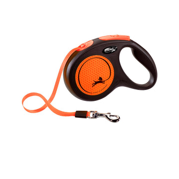 Correa para Perro Flexi Flexi 5 m Naranja S