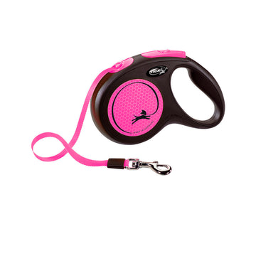 Correa para Perro Flexi Flexi 5 m Rosa S