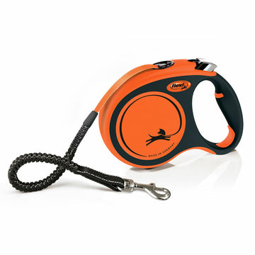 Correa para Perro Flexi Xtreme Naranja L