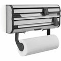 Portarrollo de Papel de Cocina Leifheit 25793 Negro Aluminio Plástico