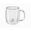 Juego de 2 Tazas de Café Zwilling 39500-110 Vidrio de Borosilicato 80 ml Transparente 2 Piezas (2 Unidades)