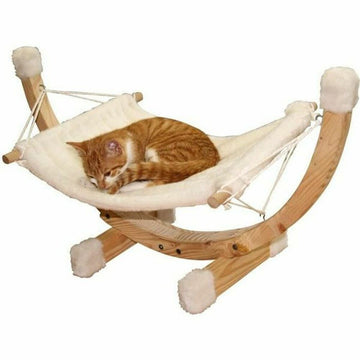 Hamaca Colgante para Gatos Kerbl Siesta 73 x 36 x 34 cm Blanco