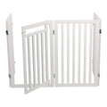 Puerta de acceso Trixie Perro Blanco 60-160 x 81 cm