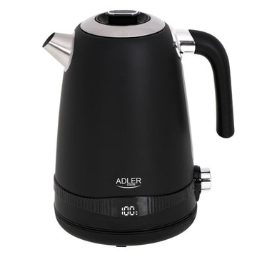 Hervidor Adler AD 1295b Negro Acero Inoxidable 2200 W 1,7 L