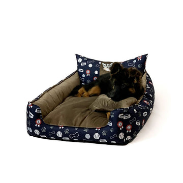 Cama para mascota GO GIFT XL Bronce 100 x 38 x 80 cm