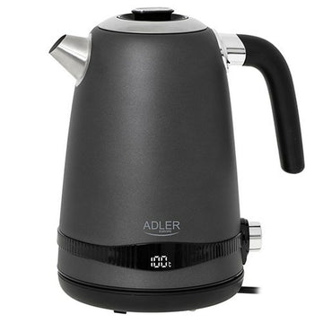 Hervidor Adler AD 1295g Gris Acero Inoxidable 2200 W 1850 W 1,7 L