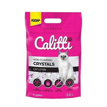 Arena para Gatos Calitti Crystal 3,8 L