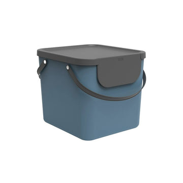 Recipiente contenedor Rotho Albula Azul 40 L Rectangular