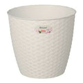 Maceta Stefanplast 73450 Blanco Plástico 14 x 13 x 14 cm