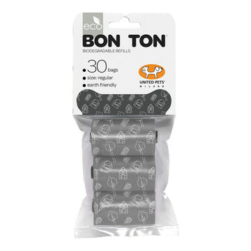 Bolsas higiénicas United Pets Bon Ton Regular Perro Gris (3 x 10 uds)