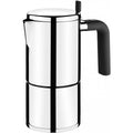 Cafetera Italiana BRA BALI 10 Tazas 500 ml Acero Metal Acero Inoxidable