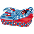 Fiambrera de Compartimentos Spider-Man Midnight Flyer Polipropileno 19 x 15 x 7 cm 19,5 x 16,5 x 6,7 cm