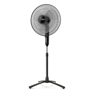 Ventilador de Pie Taurus Bergen 16C 45W (Ø 40 cm) Negro Negro/Gris Negro