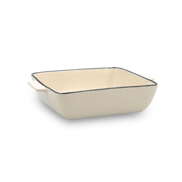 Cazuela Quid Cocco 20 x 16,5 x 27 cm Cerámica Blanco (12 Unidades) (Pack 12x)