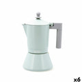 Cafetera Italiana Quid Ozon Verde Metal 6 Tazas (6 Unidades)