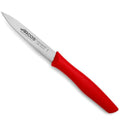 Cuchillo Pelador Arcos Nova Rojo Acero Inoxidable Polipropileno 10 cm