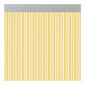 Cortina Acudam Ferrara Puertas Amarillo Transparente Exterior PVC Aluminio 90 x 210 cm