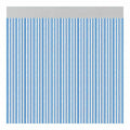 Cortina Acudam Brescia Puertas Azul Exterior PVC Aluminio 90 x 210 cm