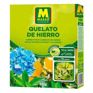 Fertilizante para plantas Massó Quelato de Hierro (50 g)