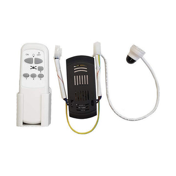 Mando de control remoto EDM 33988 33989 33806 33807 33803 Kit de ventilador Blanco