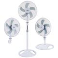 Ventilador EDM 33530 Blanco 45 W 3 en 1