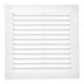 Rejilla de ventilación EDM 87702 Blanco 15 x 15 cm