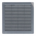 Rejilla de ventilación EDM 87705 Gris 20 x 20 x 0,7 cm Mosquitera