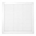 Rejilla de ventilación EDM 87708 Blanco 30 x 30 x 0,7 cm Mosquitera