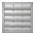 Rejilla de ventilación EDM 87709 Gris 30 x 30 x 0,7 cm Mosquitera