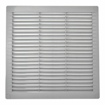 Rejilla de ventilación EDM 87709 Gris 30 x 30 x 0,7 cm Mosquitera