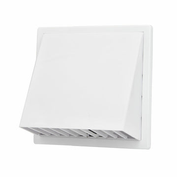 Rejilla de ventilación EDM 87753 Blanco 17 x 17 cm