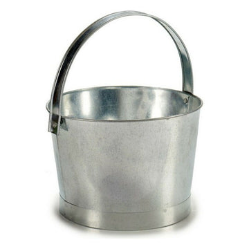 Cubo 12769 Plateado Metal