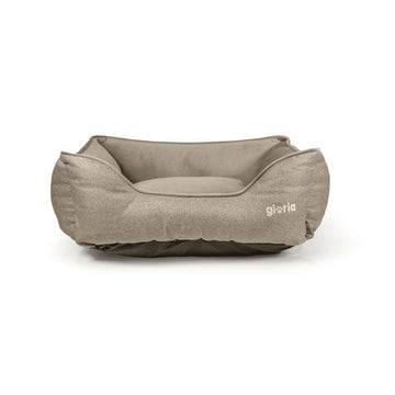 Cama para Perro Gloria Cadaqués Beige 100 x 80 cm Rectangular