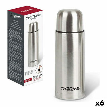 Termo para Alimentos ThermoSport Acero Inoxidable 350 ml 6,8 x 19,3 cm (6 Unidades)