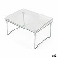 Soporte para Platos Confortime Plegable Transparente 31 x 22 x 16,8 cm (12 Unidades)