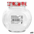 Tarro Mediterraneo Vidrio 180 ml 8 x 6,1 x 8 cm (60 unidades)