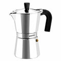 Cafetera Italiana Monix M620003 Aluminio Metal (3 Unidades)