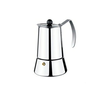 Cafetera Italiana Monix M630006 Plata 6 Tazas Acero Inoxidable