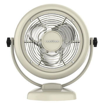 Ventilador de Sobremesa Cecotec EnergySilence 800 RetroDesk Beige 20 W