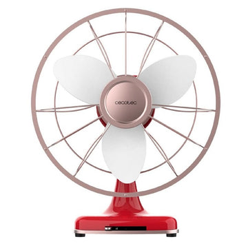 Ventilador de Sobremesa Cecotec EnergySilence 1090 RetroDesk 40 W Rojo