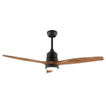 Ventilador de Techo con Luz Cecotec EnergySilence Aero 5275 DarkWood Negro 18 W 40 W Madera