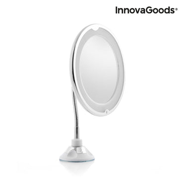 Espejo de Aumento LED con Brazo Flexible y Ventosa Mizoom InnovaGoods   (Reacondicionado A)