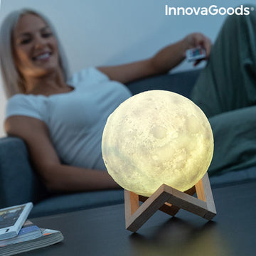 Lámpara LED Recargable Luna InnovaGoods Moondy (Reacondicionado B)