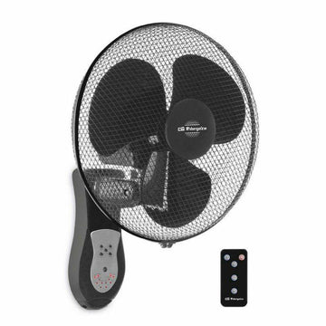 Ventilador de Pared Orbegozo WF0243 Negro 50 W Ø 40 cm